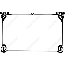 Elegant Vintage Decorative Frame