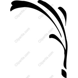 Elegant Black Flourish