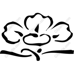 Stylized Floral in
