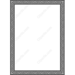 Elegant Woven Frame