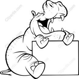 Cute Hippo