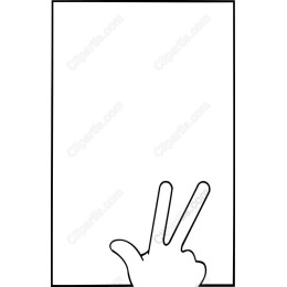 Peace Sign Hand Gesture