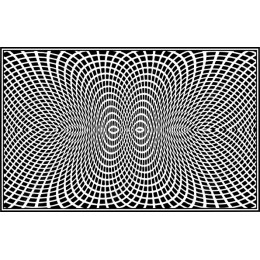 Black and White Optical Illusion
