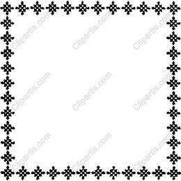 Intricate Floral Border