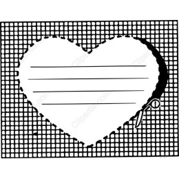 Heart-Shaped Love Note