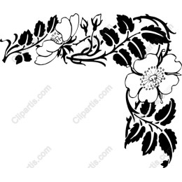 Elegant Floral Corner