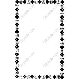 Elegant Floral Border