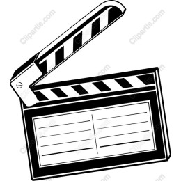 Classic Film Clapperboard