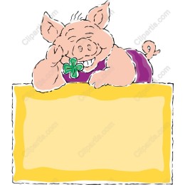 Cheerful Pig - Customizable