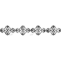 Elegant Black Lace Decorative