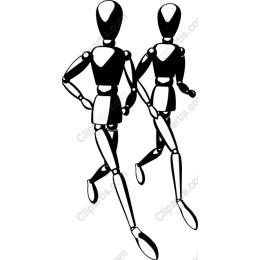 Dynamic Running Mannequins