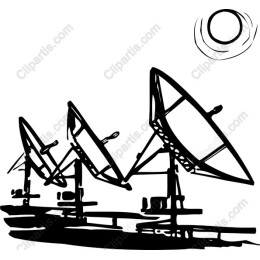 Modern Satellite Dishes