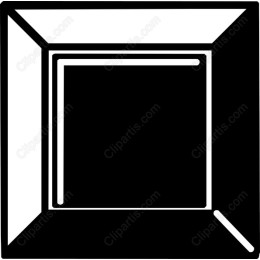 Modern Minimalistic Geometric Frame