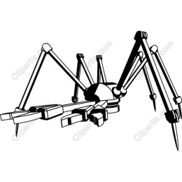 Futuristic Robotic Spider