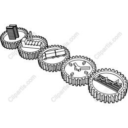 Interconnected Gears