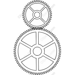 Interconnected Gears