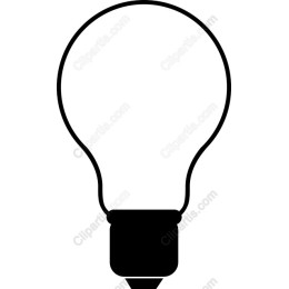 Minimalist Light Bulb