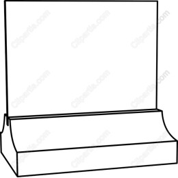 Minimalist Empty Display Stand
