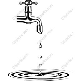 Classic Tap Faucet with Water Drop