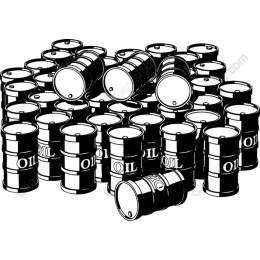 Industrial Oil Barrels