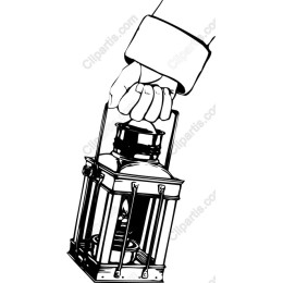 Vintage Hand-Held Lantern