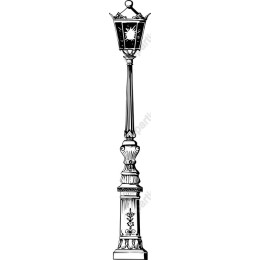 Vintage Lamp Post