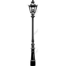 Elegant Vintage Street Lamp