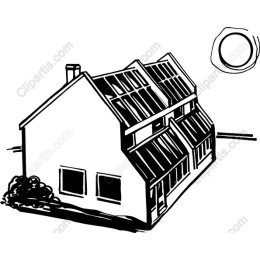 Eco-Friendly Solar-Powered House