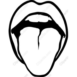 Open Mouth with Tongue