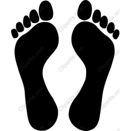 Stylish Footprints Art