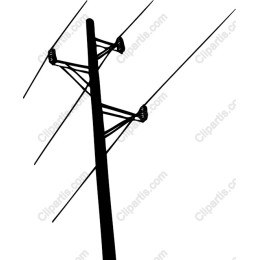 Power Line Pole