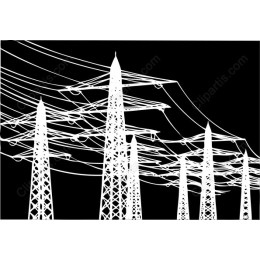 High-Voltage Power Lines