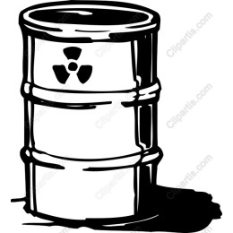 Hazardous Waste Barrel