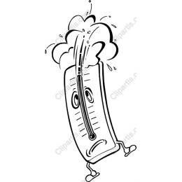 Cartoon Thermometer