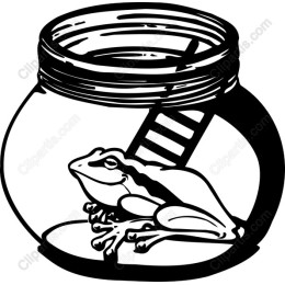 Frog in Jar