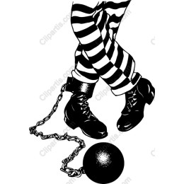 Prisoner with Ball and Chain