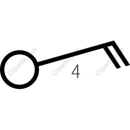 Modern Key Graphic