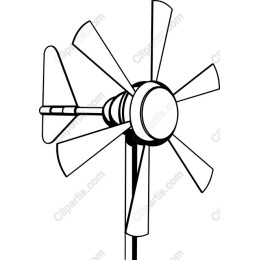 Sleek Windmill