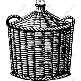Vintage Woven Basket