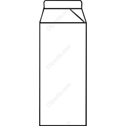 Minimalist Milk Carton