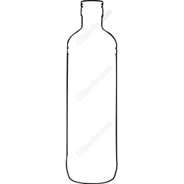 Classic Bottle Outline