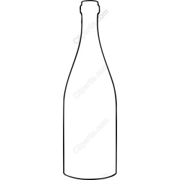 Elegant Wine Bottle