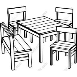 Contemporary Dining Set