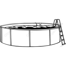 Round Above-Ground Swimming Pool