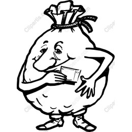 Money Bag Character