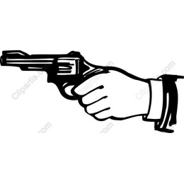 Classic Revolver Hand Gesture