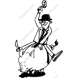 Quirky Piggy Bank Ride - Whimsical Finance