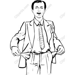 Humorous Empty Pockets