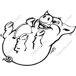 Joyful Pig