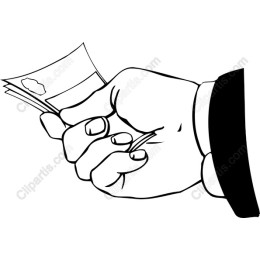 Hand Holding Cash